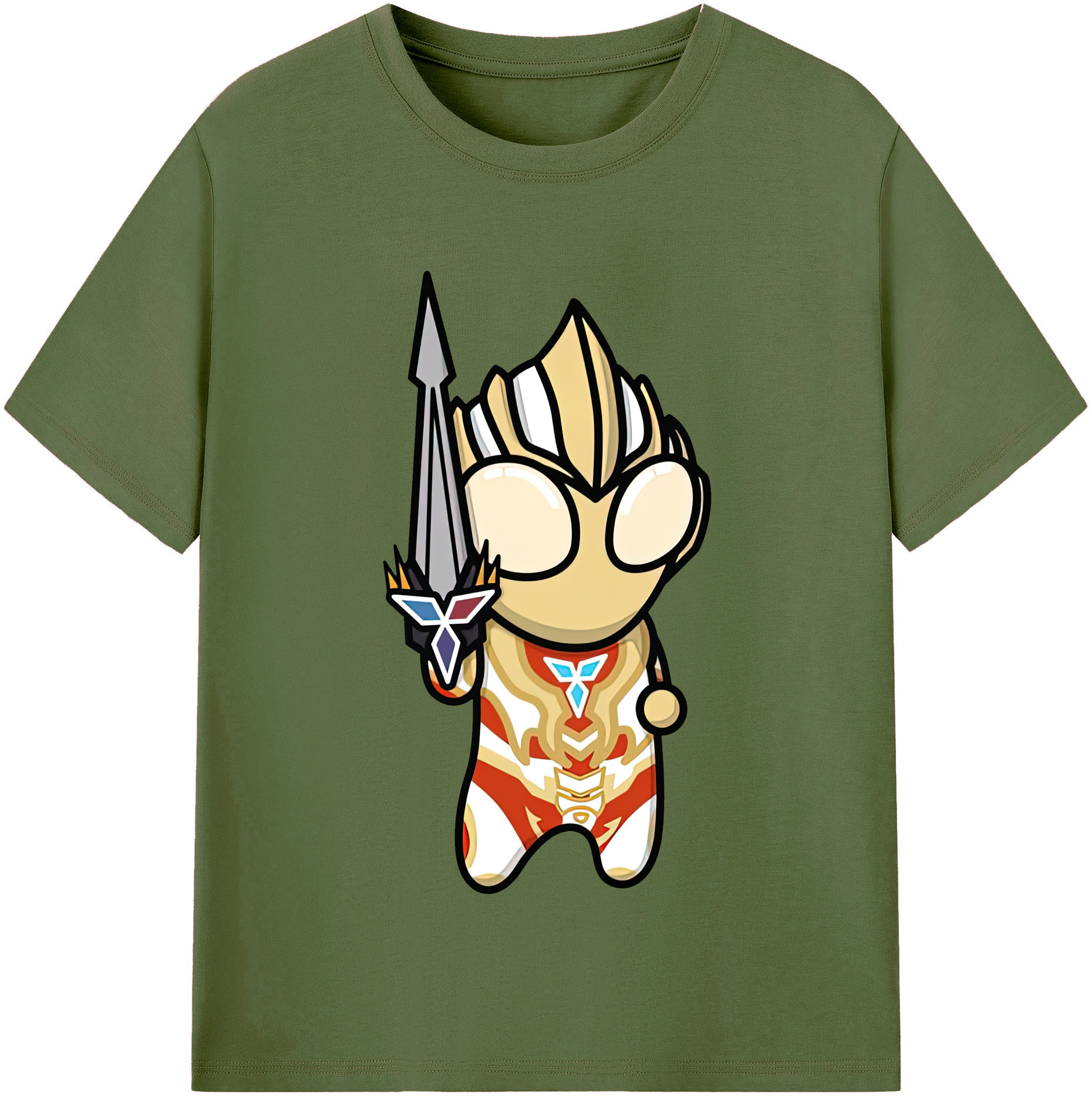 （画像用） ウルトラマン Ultraman 綿100％半袖Tシャツ（フロントプリント）